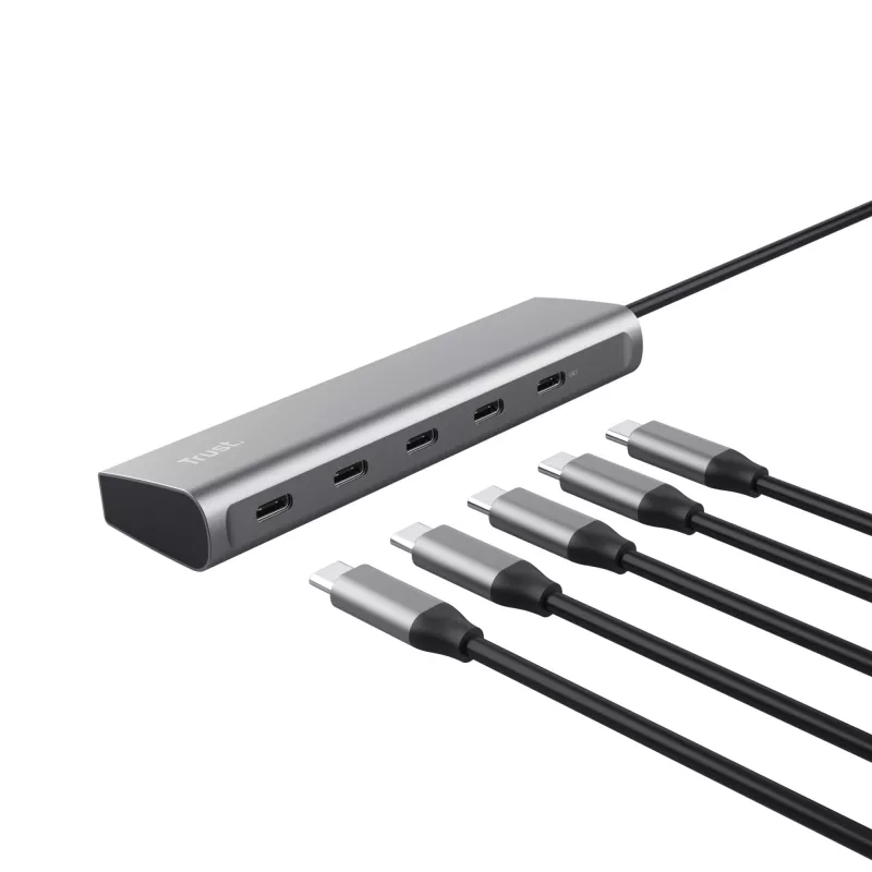 Trust Halyx USB 3.2 Gen 1 (3.1 Gen 1) USB-C Hõbedane