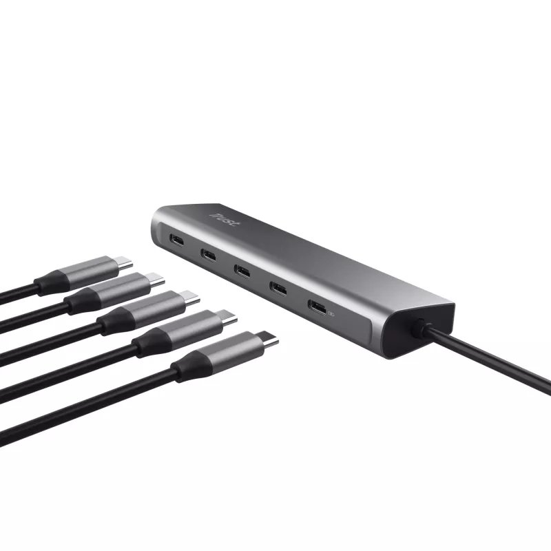 Trust Halyx USB 3.2 Gen 1 (3.1 Gen 1) USB-C Hõbedane
