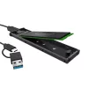 SSD-korpus TRUST 25806 Must M.2 jaoks, ühe kettaga, kuni 4 TB, USB USB-C 10 Gbit/s (USB 3.2 Gen 2)