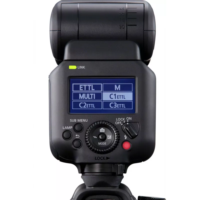 Canon Speedlite EL-5 — orja-välklamp, Li‑Ion LP‑EL aku, 491 g, must