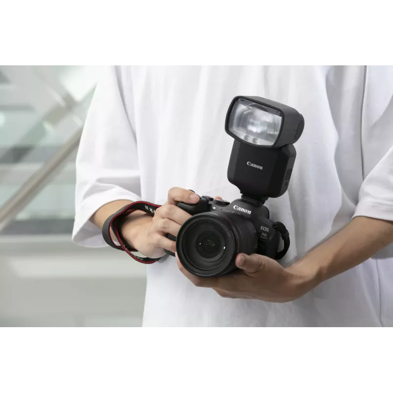 Canon Speedlite EL-5 — orja-välklamp, Li‑Ion LP‑EL aku, 491 g, must