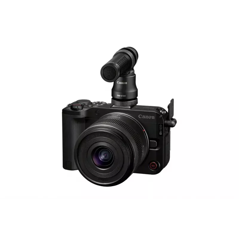 Canon EOS R50 V + RF-S 14-30mm F4-6.3 IS STM PZ Creator Kit hübriidkaamera 24.2 MP CMOS 6000 x 4000 pikslit Must