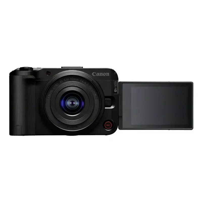Canon EOS R50 V + RF-S 14-30mm F4-6.3 IS STM PZ Creator Kit hübriidkaamera 24.2 MP CMOS 6000 x 4000 pikslit Must