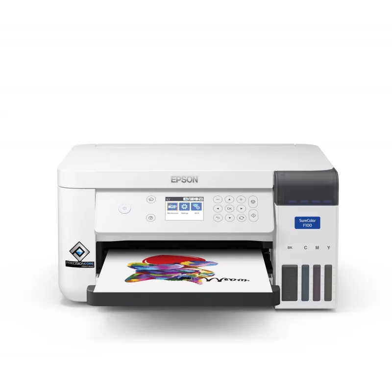 Epson SureColor SC‑F100 suureformaadiline printer Wi-Fi tindiprinter Värviline 600 x 1200 DPI A4 (210 x 297 mm) Ethernet LAN
