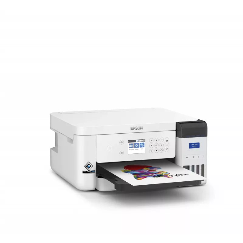 Epson SureColor SC‑F100 suureformaadiline printer Wi-Fi tindiprinter Värviline 600 x 1200 DPI A4 (210 x 297 mm) Ethernet LAN