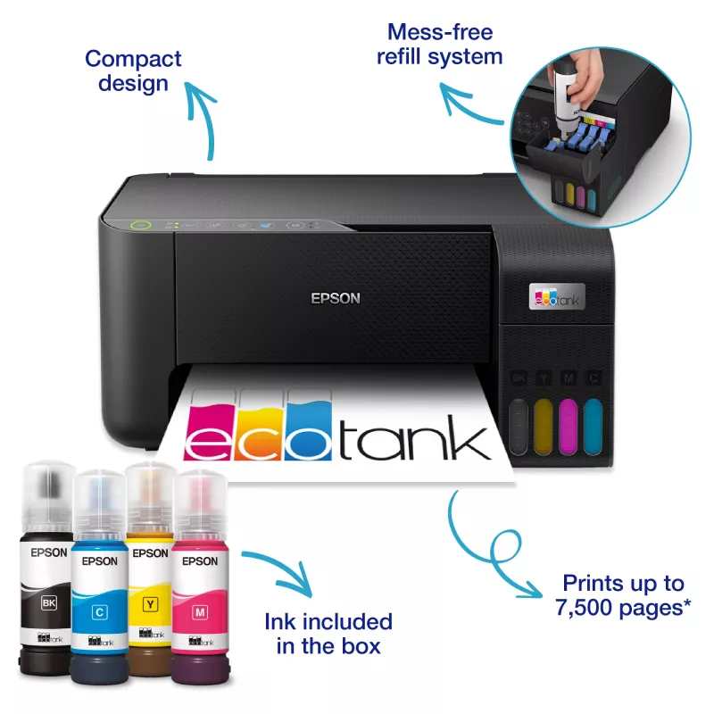 Epson EcoTank ET-2865 tindiprinter A4 5760 x 1440 DPI Wi-Fi