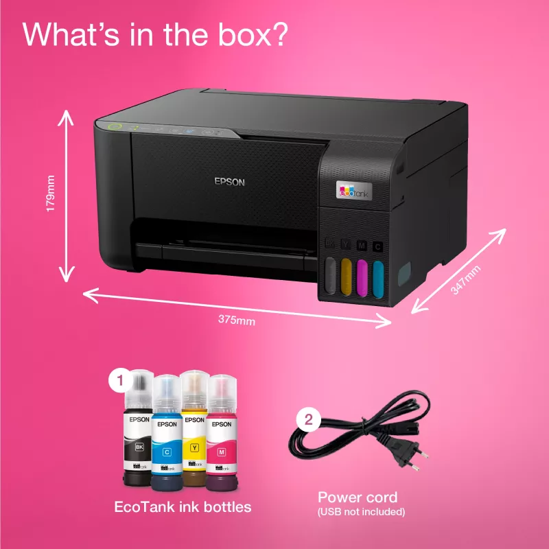 Epson EcoTank ET-2865 tindiprinter A4 5760 x 1440 DPI Wi-Fi