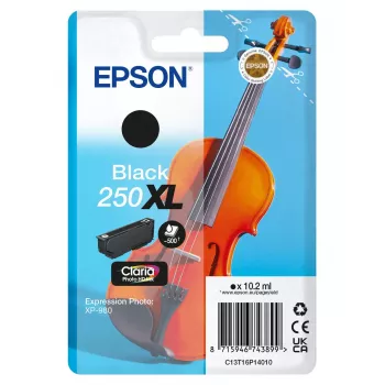 Epson 250XLViolin Claria Photo HD originaal suure (XL) tootlikkusega must tindikassett, 1 tk, 10.2 ml