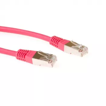ACT punane 3-meetrine F/UTP CAT5E patch-kaabel RJ45-pistikutega