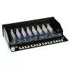 Pinnale paigaldatav varjestatud 8-pordine CAT5E paneelikarp ACT FA5001, 173×44×109 mm