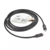 ACT USB4 20Gbps 240W USB USB-C kaabel 2m must USB-IF sertifitseeritud