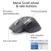 ACT AC5147 juhtmevaba lasermängur — paremakäeline, RF + Bluetooth, 4800 DPI, 6 nuppu, hall
