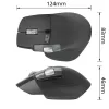 ACT AC5147 juhtmevaba lasermängur — paremakäeline, RF + Bluetooth, 4800 DPI, 6 nuppu, hall
