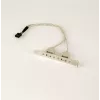 Gembird CCUSBRECEPTACLE liidesekaardid/adapterid Sisemine USB 2.0