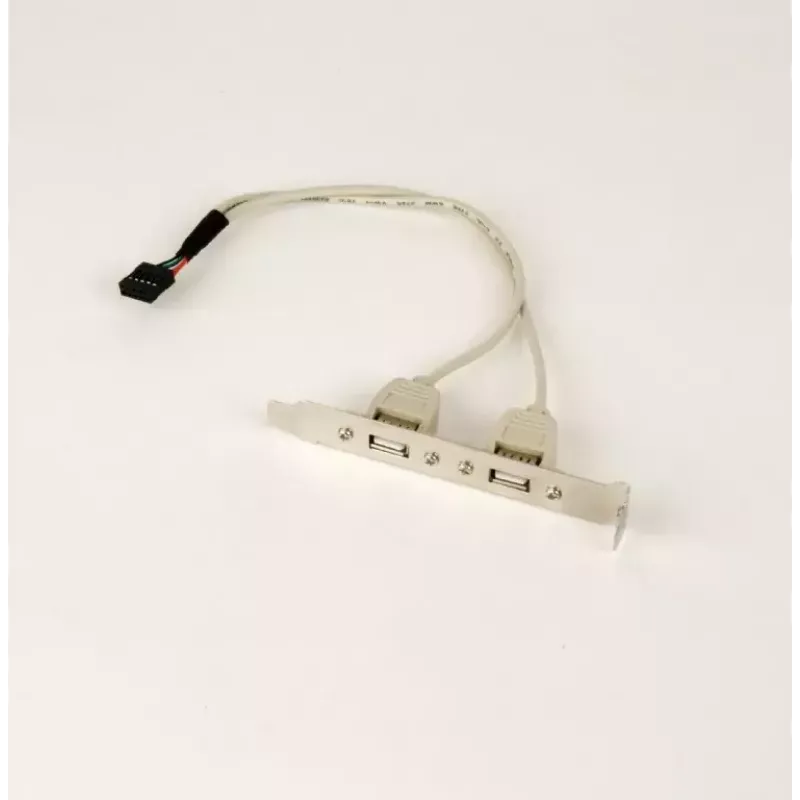 Gembird CCUSBRECEPTACLE liidesekaardid/adapterid Sisemine USB 2.0