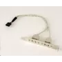 Gembird CCUSBRECEPTACLE liidesekaardid/adapterid Sisemine USB 2.0