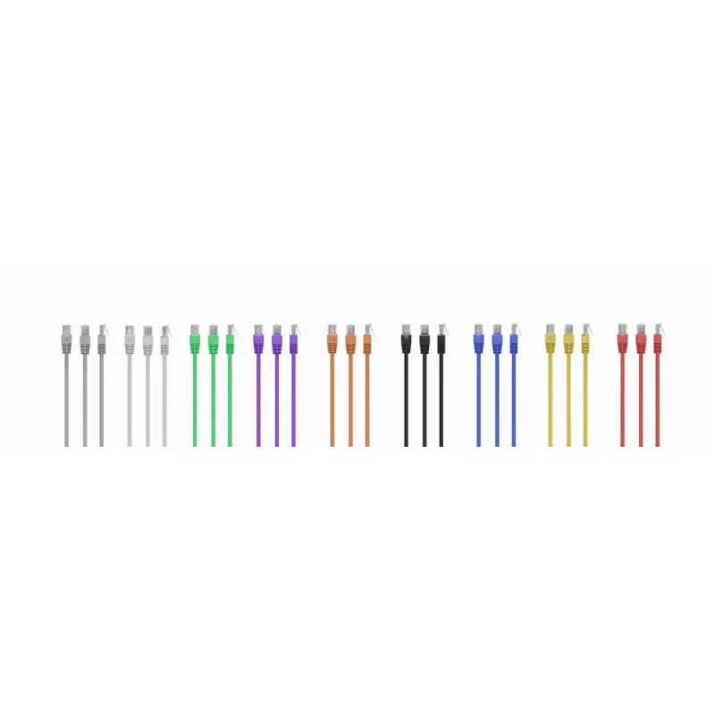 Võrgukaabel GEMBIRD Cat5e PP12-5M/G, 5 m, RJ-45 - RJ-45, kullatud kontaktid, roheline
