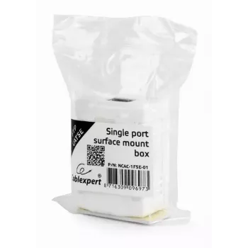 PoE-adapter Gembird NCAC-1F5E-01 Cat5e kaablitele, valge