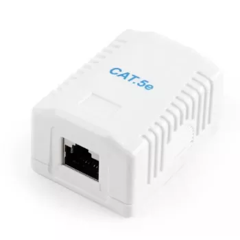 PoE-adapter Gembird NCAC-1F5E-01 Cat5e kaablitele, valge