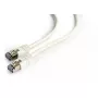 Networking kaabel Gembird Cat6 F/UTP (FTP) 3 m, RJ-45 to RJ-45, Valge
