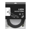 Võrgukaabel Gembird PP8-LSZHCU-BK-5M RJ-45 Cat8 5m Must