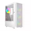 Arvutikorpus Fornax 4000 ARGB, ATX, valge
