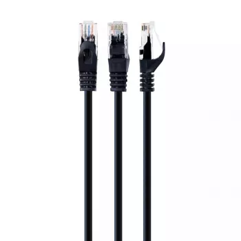 Võrgukaabel Gembird PP6U-1.5M/BK RJ-45 Cat6 1.5m Must