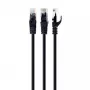 Võrgukaabel Gembird PP6U-1.5M/BK RJ-45 Cat6 1.5m Must