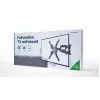 TV-kinnitus Gembird WM-60ST-01 32–60-tollistele teleritele, VESA 100x100–400x400, kuni 36,4 kg, kalle -2°–10°, kaugus seinast 4,2–45,2 cm, must
