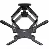TV-kinnitus Gembird WM-60ST-01 32–60-tollistele teleritele, VESA 100x100–400x400, kuni 36,4 kg, kalle -2°–10°, kaugus seinast 4,2–45,2 cm, must