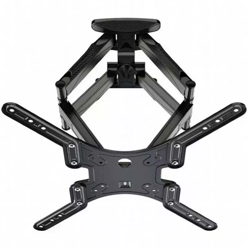 TV-kinnitus Gembird WM-60ST-01 32–60-tollistele teleritele, VESA 100x100–400x400, kuni 36,4 kg, kalle -2°–10°, kaugus seinast 4,2–45,2 cm, must
