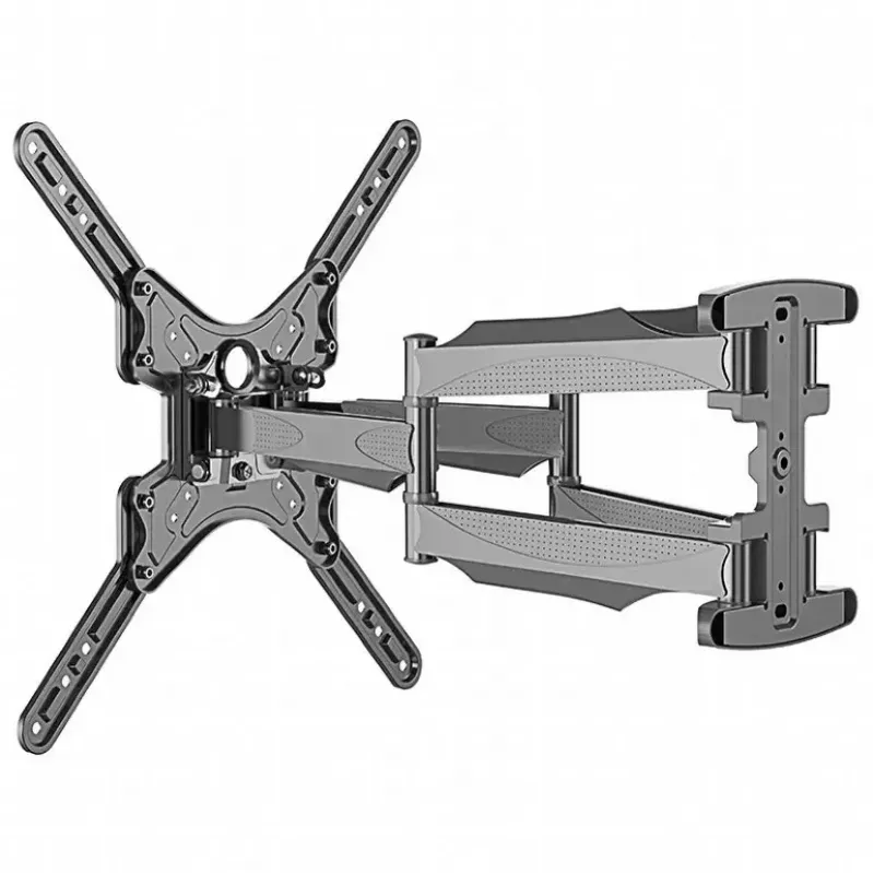TV-kinnitus Gembird WM-60ST-01 32–60-tollistele teleritele, VESA 100x100–400x400, kuni 36,4 kg, kalle -2°–10°, kaugus seinast 4,2–45,2 cm, must