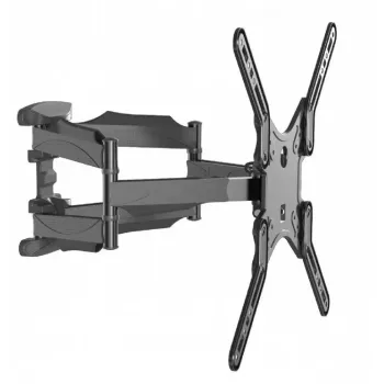 TV-kinnitus Gembird WM-60ST-01 32–60-tollistele teleritele, VESA 100x100–400x400, kuni 36,4 kg, kalle -2°–10°, kaugus seinast 4,2–45,2 cm, must
