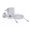Kaasaskantav 140 W GaN reisilaadija Xtorm XVC2140, 3× USB-C PD porti ja 2 m USB-C kaabel, valge