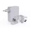 Kaasaskantav 140 W GaN reisilaadija Xtorm XVC2140, 3× USB-C PD porti ja 2 m USB-C kaabel, valge