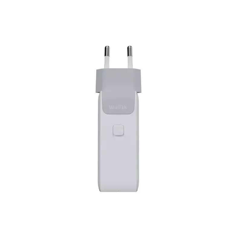 Kaasaskantav 140 W GaN reisilaadija Xtorm XVC2140, 3× USB-C PD porti ja 2 m USB-C kaabel, valge