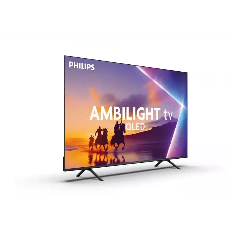 TV Philips 55PUS8450 55 tolli (139,7 cm) QLED 4K Ultra HD nutiteleviisor, Titan OS, Wi‑Fi, must
