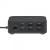 USB-C nelja ekraaniga DisplayLinki dokkimisjaam CLUB 3D CSV-2542 — 2× DisplayPort 8K60Hz, 2× HDMI 4K60Hz, PD 100 W, 2,5G Ethernet