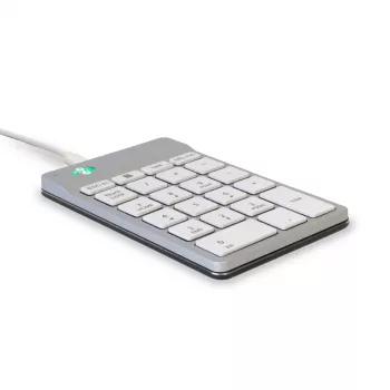 R-Go Tools numbriklahvistik R-Go Numpad Break, ergonoomiline numbriklahvistik pausitarkvaraga, juhtmega, valge