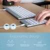 R-Go Tools numbriklahvistik R-Go Numpad Break, ergonoomiline numbriklahvistik pausitarkvaraga, juhtmega, valge