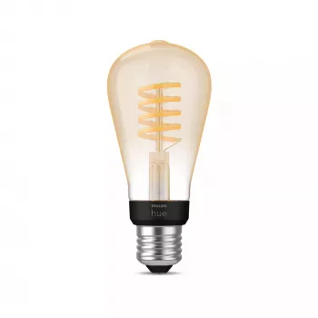 Philips ST64 – E27 nutipirn, nutipirn, Bluetooth/Zigbee, LED, E27, ST64, soe valge, jahe valge