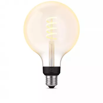 Philips nutipirn G125 E27 hõõgniidiga gloobus, 7 W, Bluetooth/Zigbee, 125×192 mm