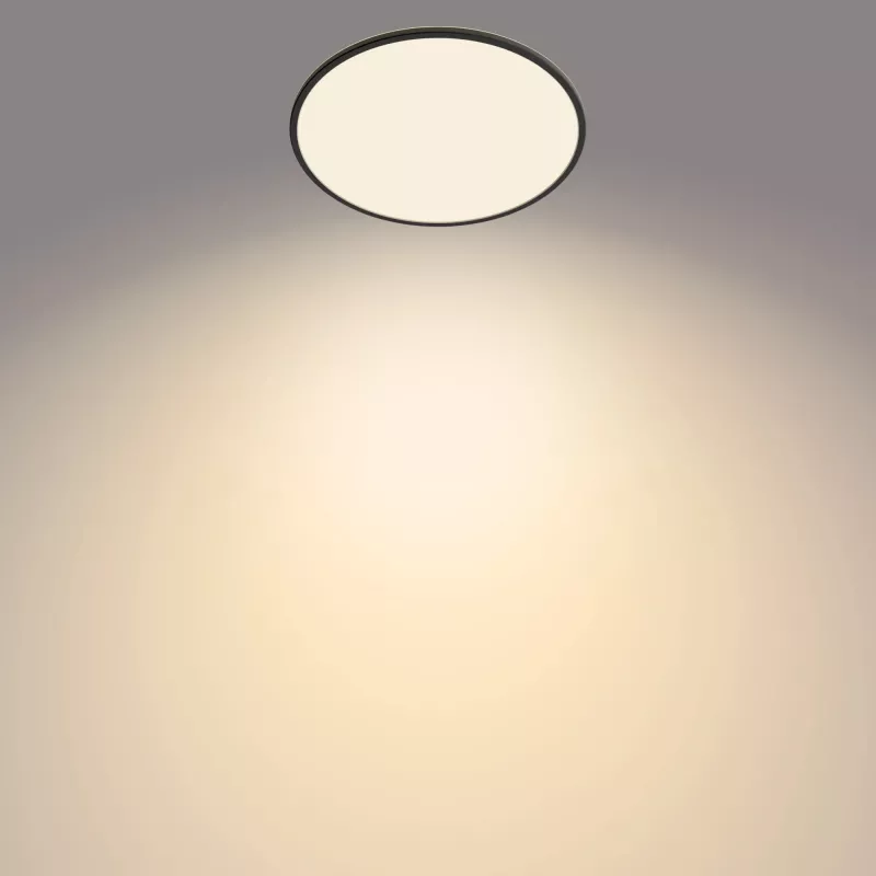 Laevalgusti Philips Functional Super õhuke 36 W LED Must Ümar