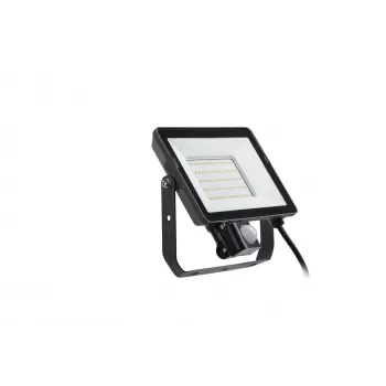 Floodlight Philips LED 50 W 4000 K IP65 Must — välistingimustesse mõeldud LED-prožektor, 50 W, neutraalne valge