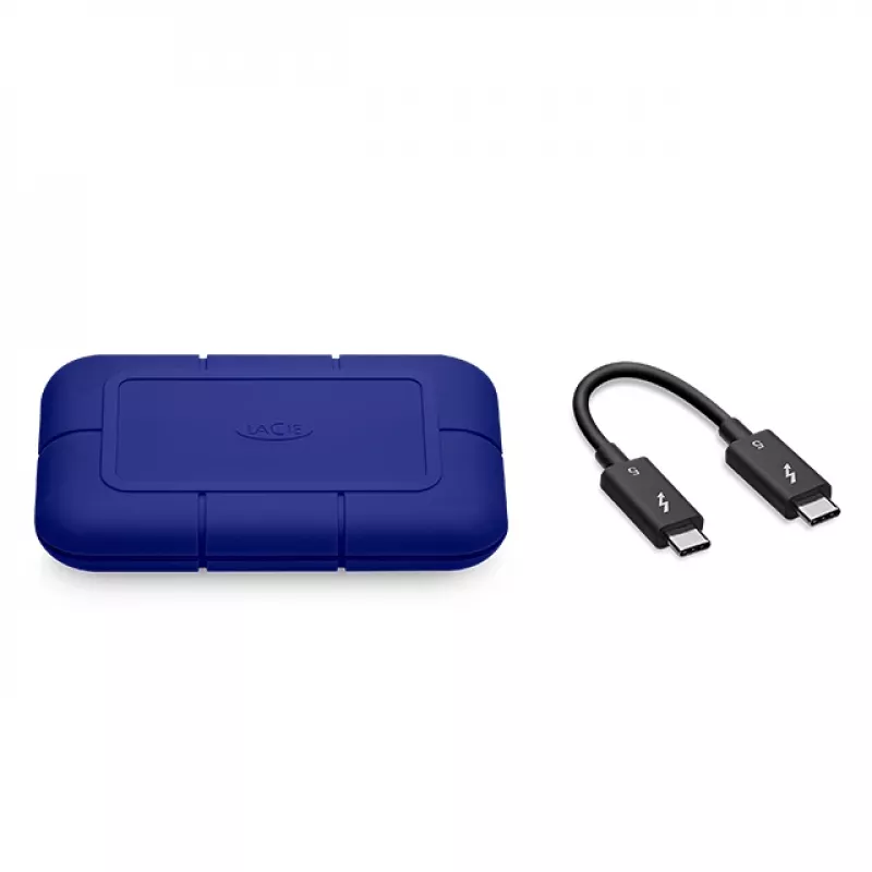 LaCie Rugged SSD Pro5, 2 TB, sinine, STNA2000400