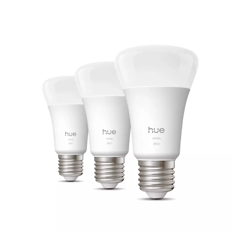 Philips A60 – E27 nutipirn – 810, Bluetooth/Zigbee, LED, E27, A19, Pehme valge, 2700 K