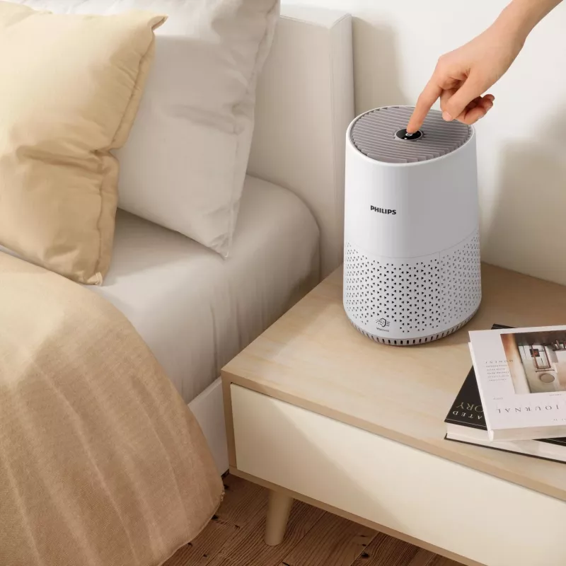 Õhupuhasti Philips AC0650/10 kuni 39 m² ruumidele, CADR 170 m³/h, 12 W, 49 dB, 2,2 kg, beež/valge
