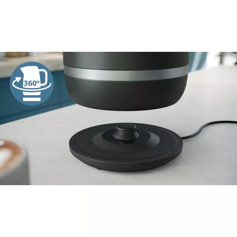 Elektriline veekeetja Philips 7000 Series HD9396/90 — 1,7 L, 2400 W, roostevaba teras, kahekordse seinaga