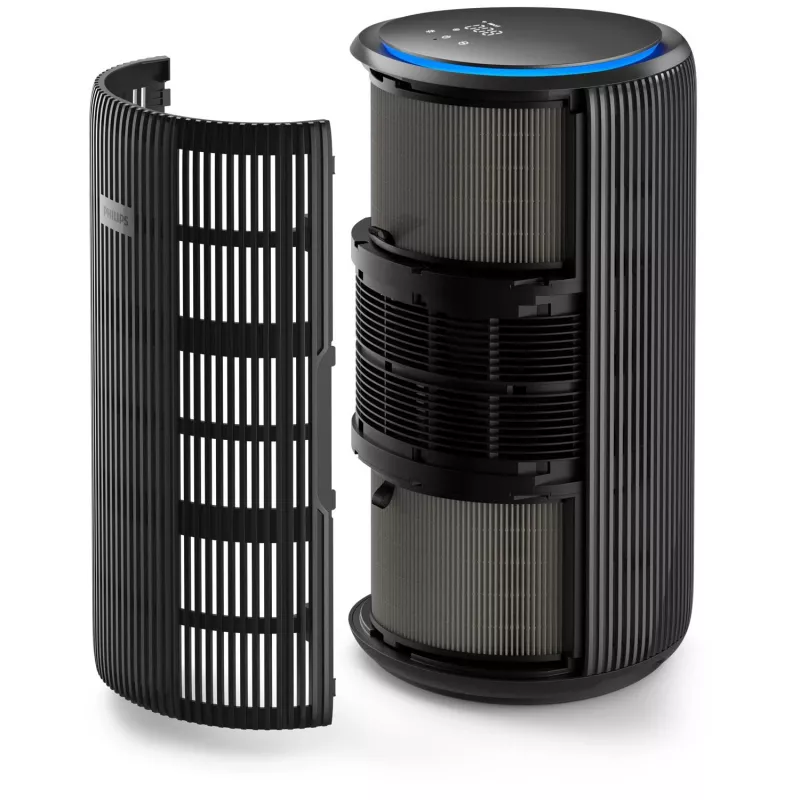Õhupuhastaja Philips 4200 seeria AC4221/11 — leviala 156 m², CADR 600 m³/h, 51,5 dB, 54 W, must, 6,5 kg