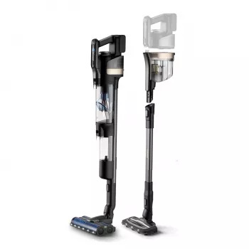 Philips 9000 Series XW9463/11 stick vacuum/electric broom 2-in-1 stick vacuum aku Dry&wet Bagless 150 W Must